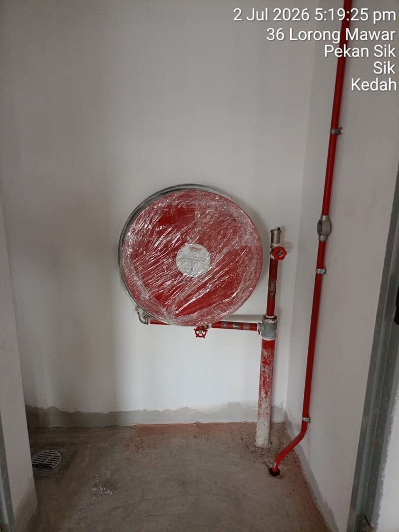 JKR Sik, Kedah fire protection installation